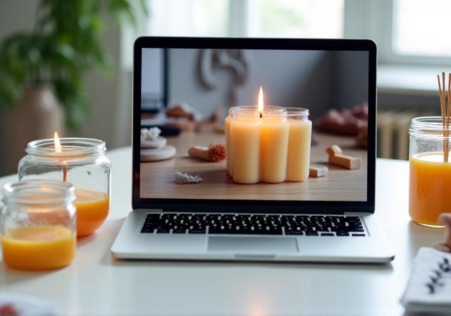 Taller online de creación de velas