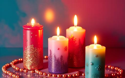 Velas de edición limitada para eventos temáticos